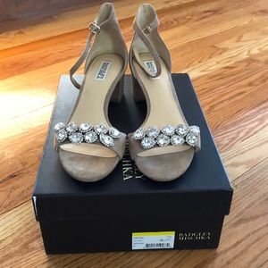 My mom wore these for my wedding, worn 1 time.
